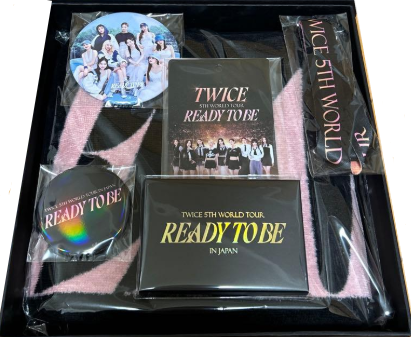 twice ready to be プレミアムシート特典❕ 九五樂府95music - 【TWICE - READY TO BE VIP特典BOX(金色)】TWICE
